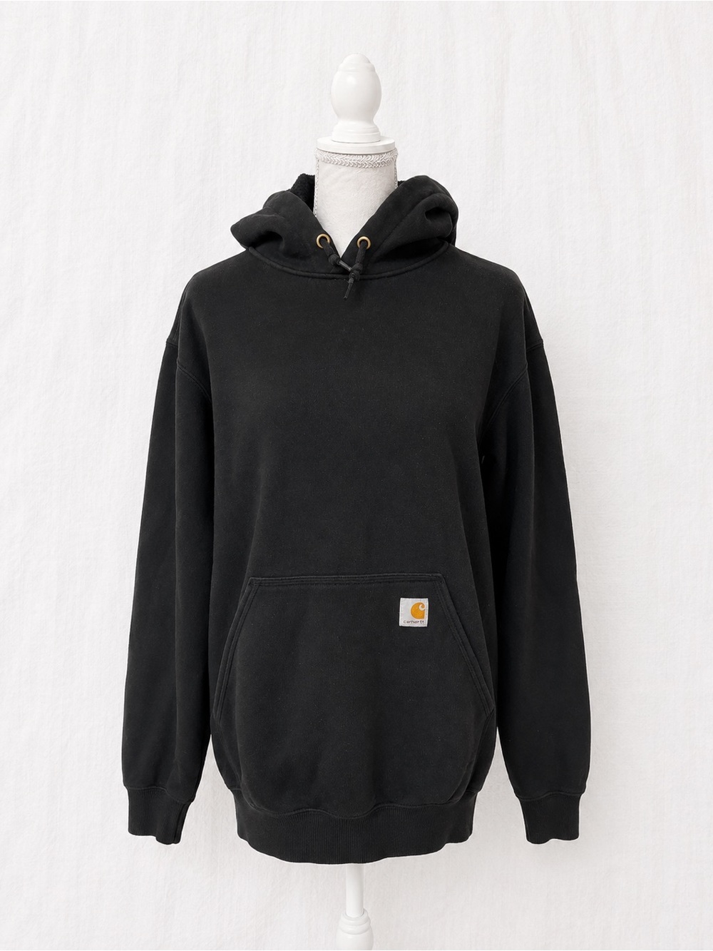 Carhartt Black Hooded Pullover Sweatshirt